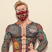 One big tatt00