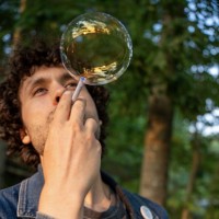 Bubble Blowing Cigarette