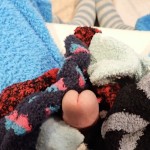 socks removed