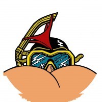 Butt-Snorkeler