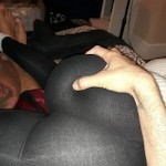 Papi and snow bunny