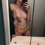 Blue haired bunny