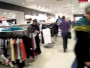 Preview 2 of Merry4Fun - Happy B-Day Blowjob while shopping