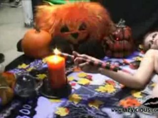 Liz on Halloween