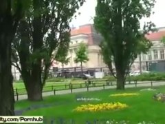 Spectacular Public Nudity With Horny Celine aka Evi C.