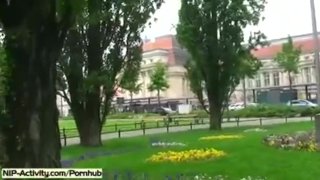 Spectacular Public Nudity With Horny Celine aka Evi C.