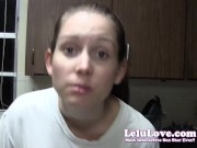 Preview 2 of Lelu Love-POV Female Mouth Soaping