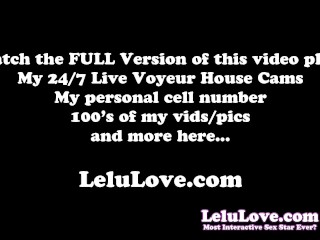 Lelu Love-POV FemDomマスターベーション命令