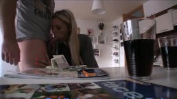 PublicAgent - Englische Tutorin lutscht und fickt meinen großen Penis