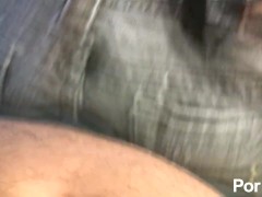 Brunette Humps In Short Shorts