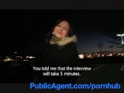 Preview 2 of PublicAgent Belinda given a creampie a public car park