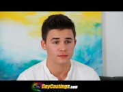 Preview 2 of GayCastings Southern Cheerleader gets a big dick GO TEAM GO