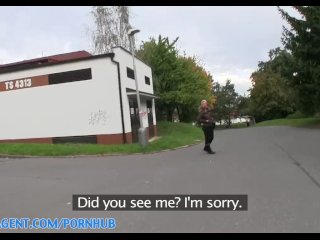 PublicAgent HD Cute foxy blonde lowers her standards and fucks for cash screenshot number 0