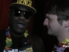 PornhubTV Lethal Bizzle Interview at SHAFTAs 2012
