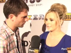 PornhubTV Bree Olson Interview at 2012 AVN Awards
