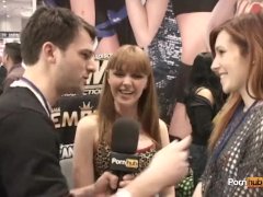 PornhubTV Marie McCray Interview at 2012 AVN Awards - Screenshot 11 of 16 - Natural Tits