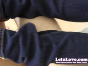 Preview 2 of Lelu Love-Feet Sandals Cumshot Walking