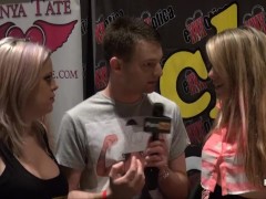 PornhubTV with Courtney Cummz at eXXXotica 2013