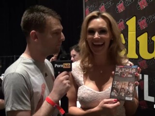 PornhubTV with Tanya Tate at eXXXotica 2013