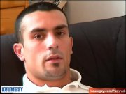 Preview 1 of French guy get wanked his huge cock by a guy in spite of him !