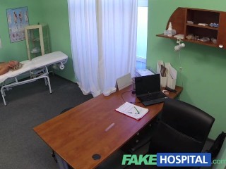FakeHospital Blonde womans headache cured by cock and her squirting orgasms
