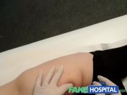 Preview 6 of FakeHospital Spy on pretty teen slowly seduced and takes creampie