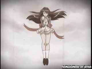 Monster Frenzy Over Hot Hentai Teen Cuties