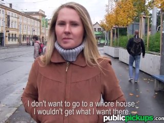 Mofos - Hot Euro blonde gets picked up on the street screenshot number 2