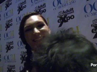 PornhubTV Holly Michaels Interview at 2014 AVN Awards