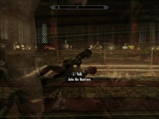 skyrim, cartoon, brunette, skyrim porn