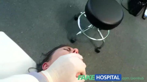 Fake Hospital Sexual treatment turns gorgeous busty patient moans of pain