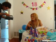 Preview 1 of Hot Teen Gets A Hard Fuck For Her 18th Birthday