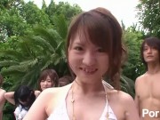 Preview 2 of Summer Girls 2010 Vol 1 Doki Onna Darake no Ero Bikini Taikai - Scene 1