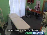 Preview 1 of FakeHospital Doctor and nurse enjoy patients wet pussy