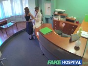 Preview 4 of FakeHospital Doctors compulasory health check makes busty temporary hospita