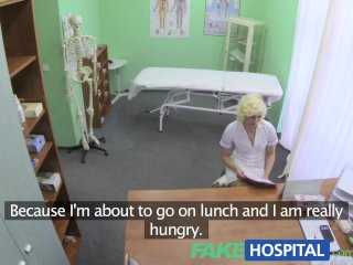 FakeHospital Naughty nurse heals patient with her tongue screenshot number 2