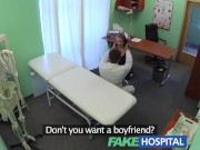 Preview 3 of FakeHospital Doctors cock drains sexy students depression during consultati
