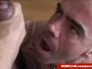 Preview 4 of Spaniard guy fucked by latin dudes