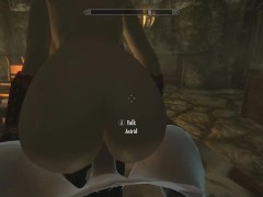 Skyrim: Sex With Astrid (Testing Her Loyalty To Her Husband)