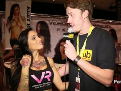 PornhubTV Alby Rydes Interview at eXXXotica 2014 Atlantic City