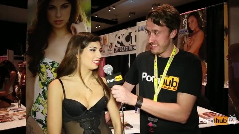 PornhubTV Ava Taylor Interview at eXXXotica 2014 Atlantic City