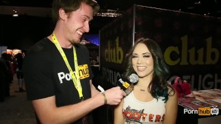 PornhubTV Kristina Rose Interview at eXXXotica 2014 Atlantic City