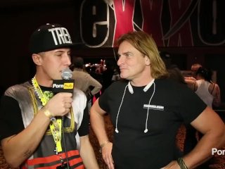 PornhubTV Jessy Jones & Evan Stone Interview at eXXXotica 2014