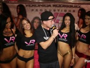 Preview 1 of PornhubTV Jessy Jones & 4 Hot Girls at eXXXotica 2014 Atlantic City