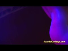 sexy Lap Dance on public stage