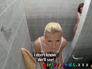 Preview 5 of Girlfriends Two horny Czech girls have hot steamy sex in the shower