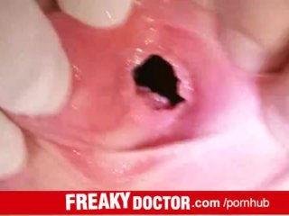 speculum, clinic, freakydoctor, teenager