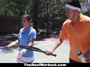 Preview 1 of TheRealWorkout - Keisha Grey Pounded After Playing Tennis