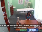 Preview 2 of FakeHospital patient wants larger breasts but gets a doctors cock implant