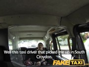 Preview 2 of FakeTaxi Girlfriend gets nailed as boyfriend likes to wank over taxi porn